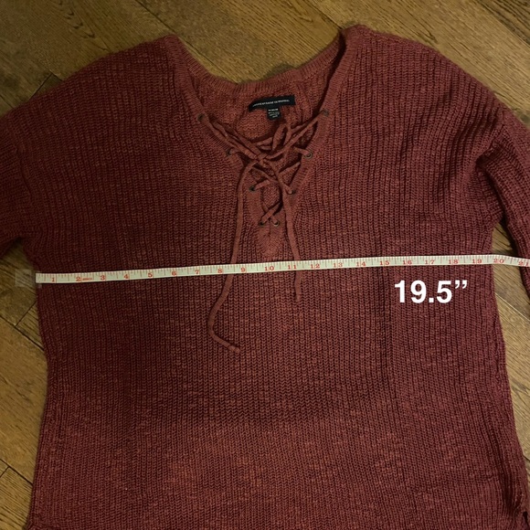 AEO / Front-Tie Sweater - Picture 9 of 9